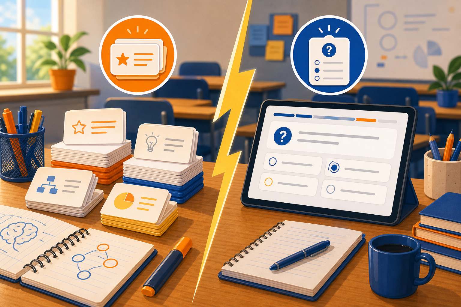 Flashcards vs. Quizzes: What Should Students Use to Study?